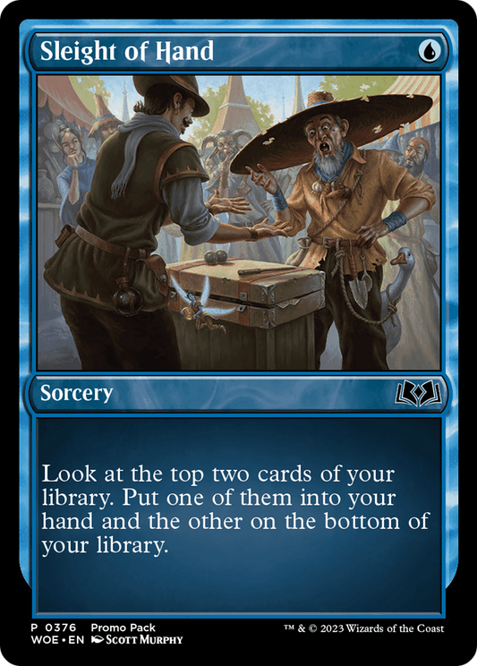 Sleight of Hand (WOE-376) - Wilds of Eldraine Foil
