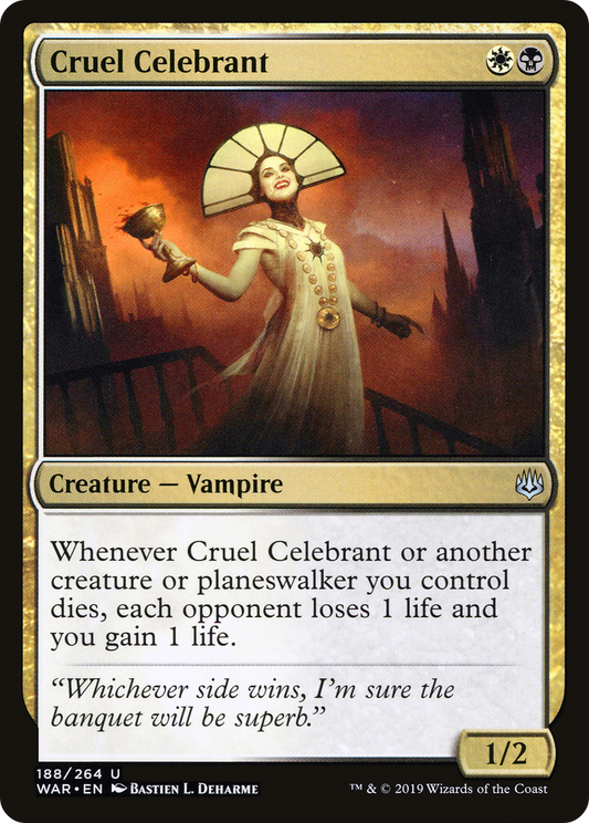 Cruel Celebrant (WAR-188) - War of the Spark