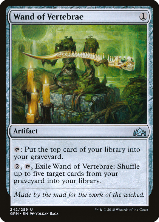 Wand of Vertebrae (GRN-242) - Guilds of Ravnica