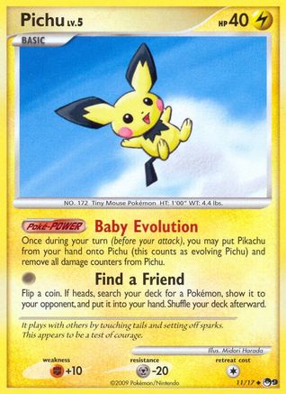 Pichu 11/17 - POP Series 9