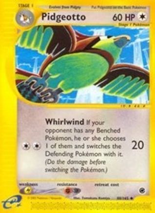 Pidgeotto 88/165 - Expedition Base Set Reverse Holofoil