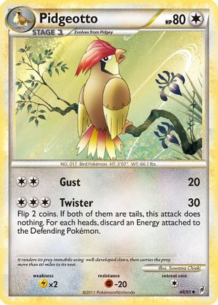 Pidgeotto 48/95 - Call of Legends