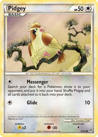 Pidgey 67/95 - Call of Legends