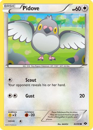 Pidove 083 - Next Destinies Reverse Holofoil - Common