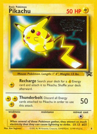 Pikachu 4/53 - Wizards Black Star Promos