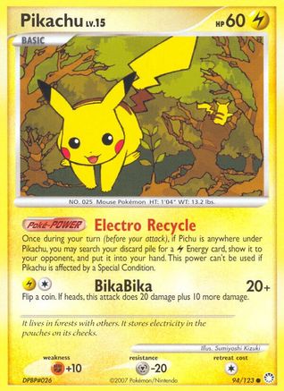 Pikachu 94/123 - Mysterious Treasures