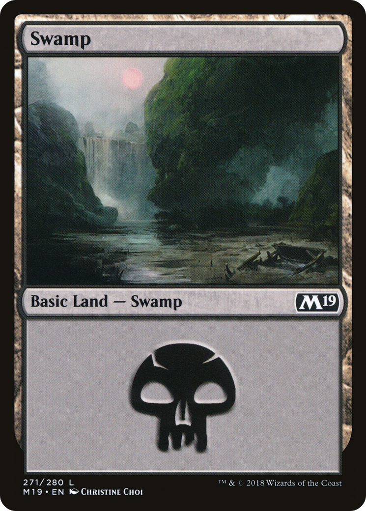 Swamp (M19-271) - Core Set 2019