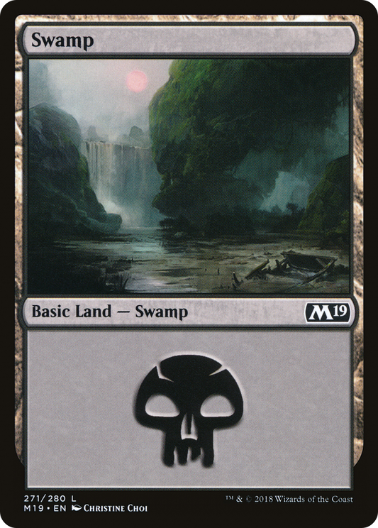 Swamp (M19-271) - Core Set 2019