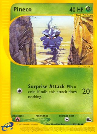 Pineco (85) 085 - Skyridge Normal - Common