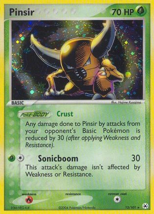 Pinsir 13/101 - Hidden Legends Reverse Holofoil