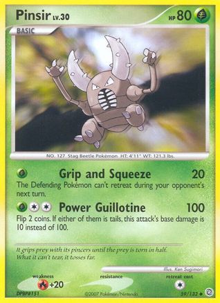 Pinsir (59/132) - Secret Wonders  - Uncommon