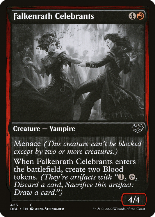 Falkenrath Celebrants (DBL-423) - Innistrad: Double Feature Foil