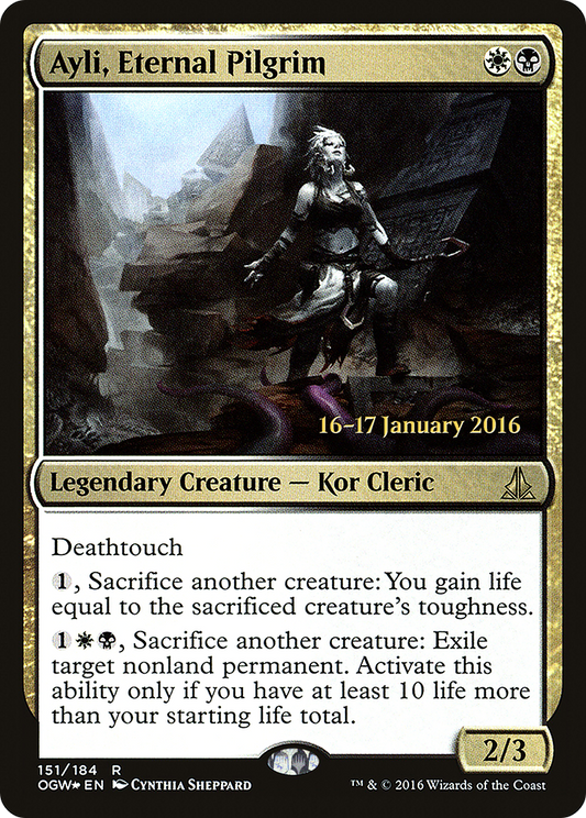Ayli, Eternal Pilgrim (PRE-151) - Oath of the Gatewatch Promos Foil