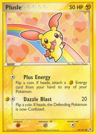 Plusle 69/101 - Hidden Legends