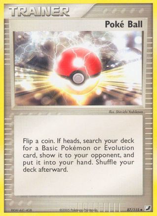 Poké Ball 87/115 - Unseen Forces Reverse Holofoil