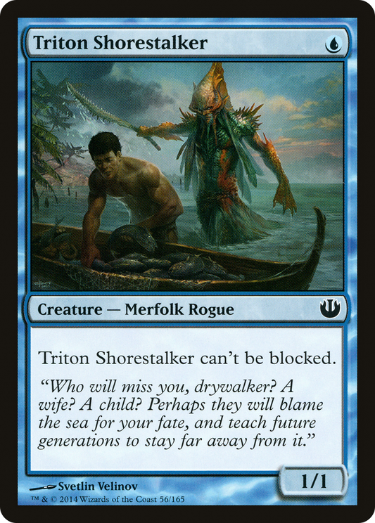 Triton Shorestalker (JOU-056) - Journey into Nyx Foil