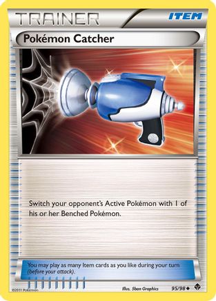 Pokémon Catcher 95/98 - Emerging Powers Reverse Holofoil