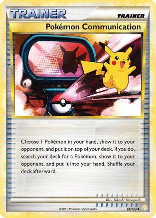 Pokémon Communication 98/123 - HeartGold & SoulSilver Reverse Holofoil