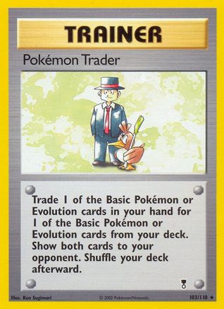 Pokémon Trader 103/110 - Legendary Collection Reverse Holofoil