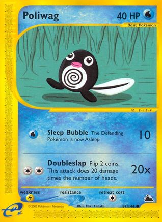 Poliwag 087 - Skyridge Normal - Common