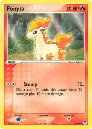 Ponyta 76/112 - FireRed & LeafGreen