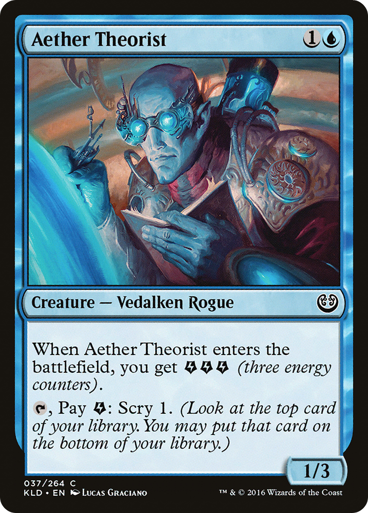 Aether Theorist (KLD-037) - Kaladesh Foil