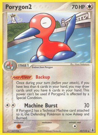 Porygon2 25/113 - Delta Species Reverse Holofoil