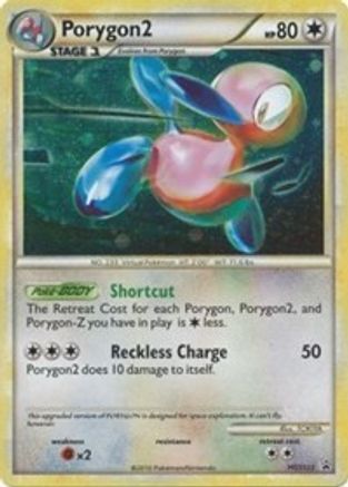 Porygon2 HGSS23/25 - HGSS Black Star Promos Holofoil