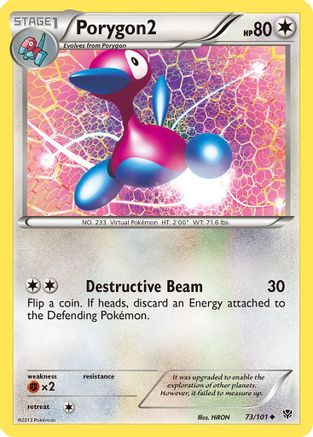 Porygon2 (73/101) - Plasma Blast Reverse Holofoil - Uncommon