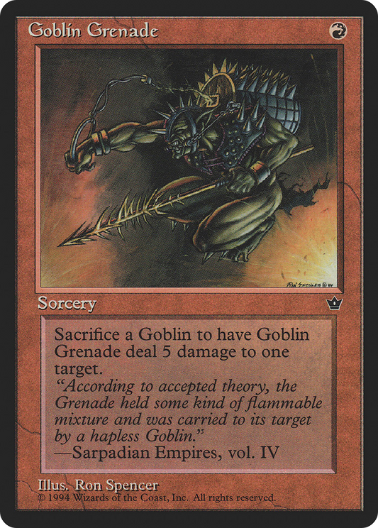 Goblin Grenade (FEM-56A) - Fallen Empires