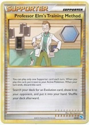Professor Elm's Training Method (25) - HGSS Trainer Kit Gyarados & Raichu  - Common