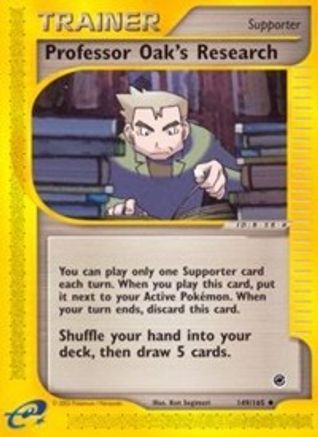 Professor Oak's Research 149/165 - Expedition Base Set