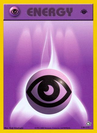 Psychic Energy 110/111 - Neo Genesis 1st Edition - Common