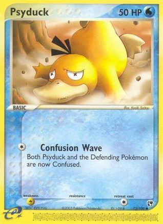 Psyduck 073/100 - Sandstorm Normal - Common