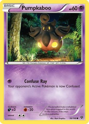 Pumpkaboo 56/146 - XY Reverse Holofoil