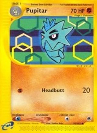 Pupitar 90/165 - Expedition Base Set Reverse Holofoil