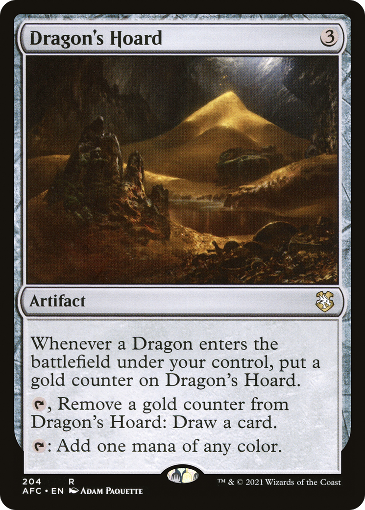 Dragon's Hoard (AFC-204) - Forgotten Realms Commander