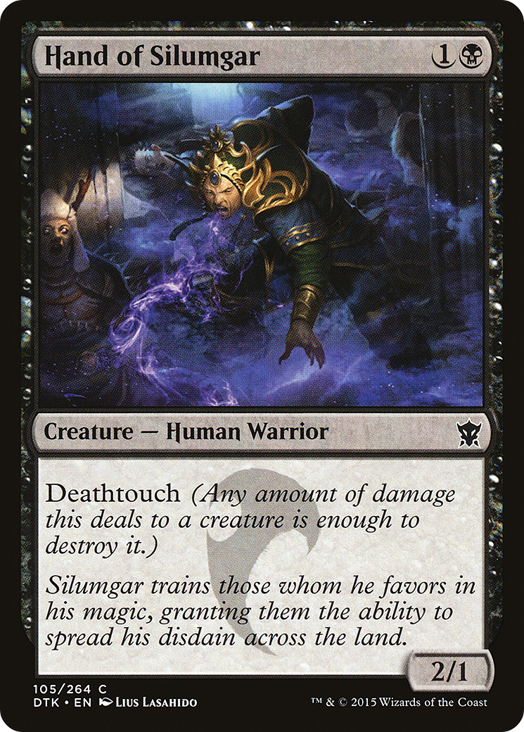 Hand of Silumgar (DTK-105) - Dragons of Tarkir Foil