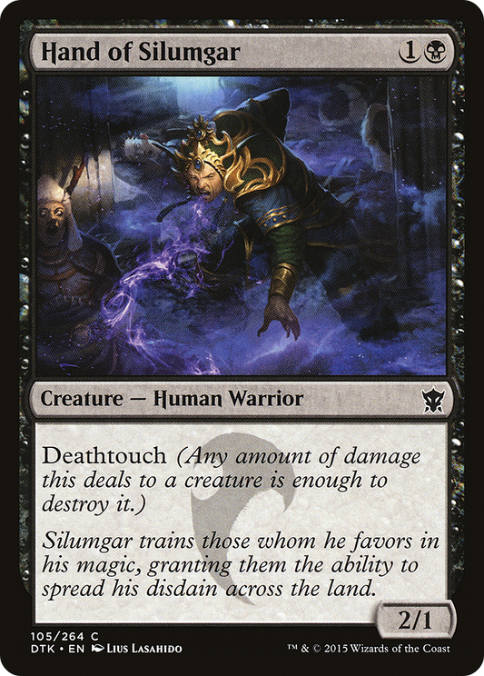 Hand of Silumgar (DTK-105) - Dragons of Tarkir Foil