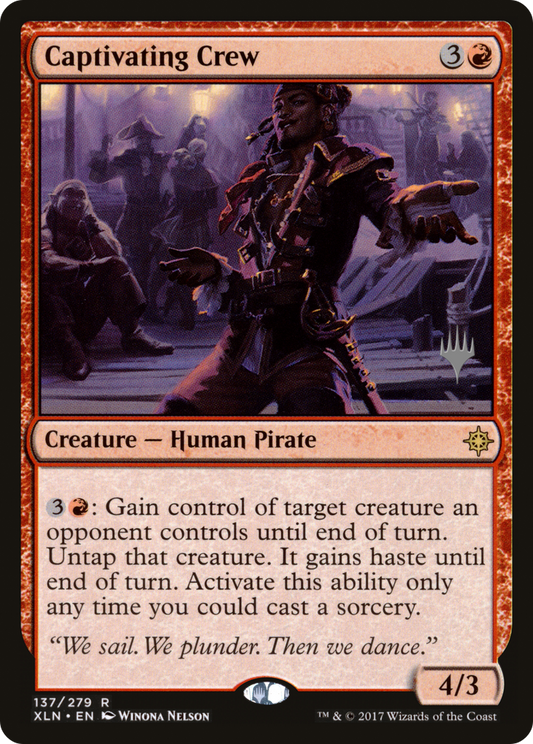 Captivating Crew (PPM20-137P) - Ixalan Promos (Promo Pack)