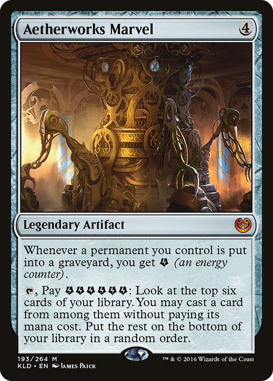 Aetherworks Marvel (KLD-193) - Kaladesh Foil