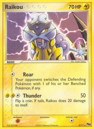 Raikou 3/17 - POP Series 2 Holofoil