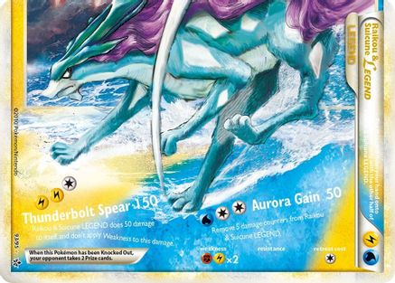 Raikou & Suicune Legend (Bottom) 093 - Unleashed Holofoil - Ultra Rare