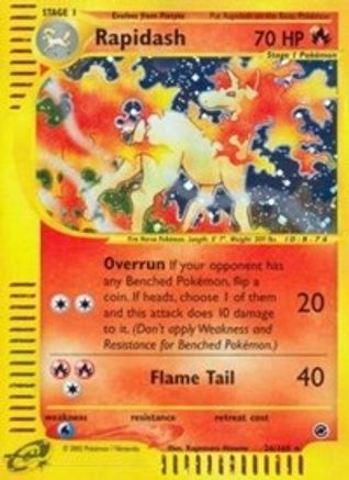 Rapidash (26) 026 - Expedition Reverse Holofoil - Holo Rare