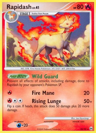 Rapidash (28)  - Arceus Normal