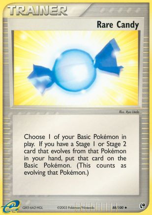 Rare Candy 088/100 - Sandstorm Reverse Holofoil - Uncommon
