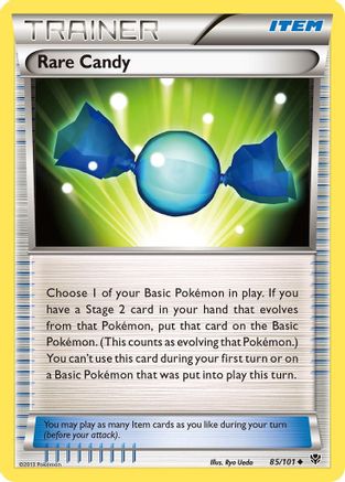 Rare Candy 85/101 - Plasma Blast Reverse Holofoil