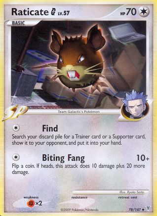 Raticate G 78/147 - Supreme Victors Reverse Holofoil