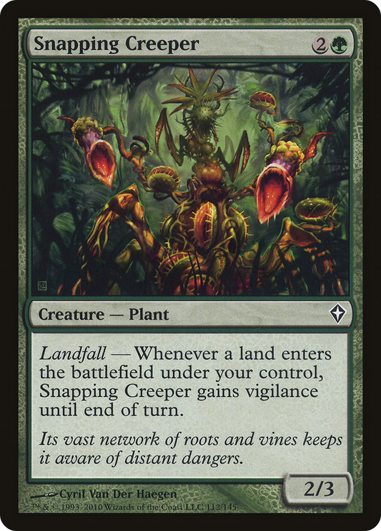 Snapping Creeper (WWK-112) - Worldwake Foil