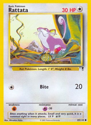 Rattata 89/110 - Legendary Collection Reverse Holofoil